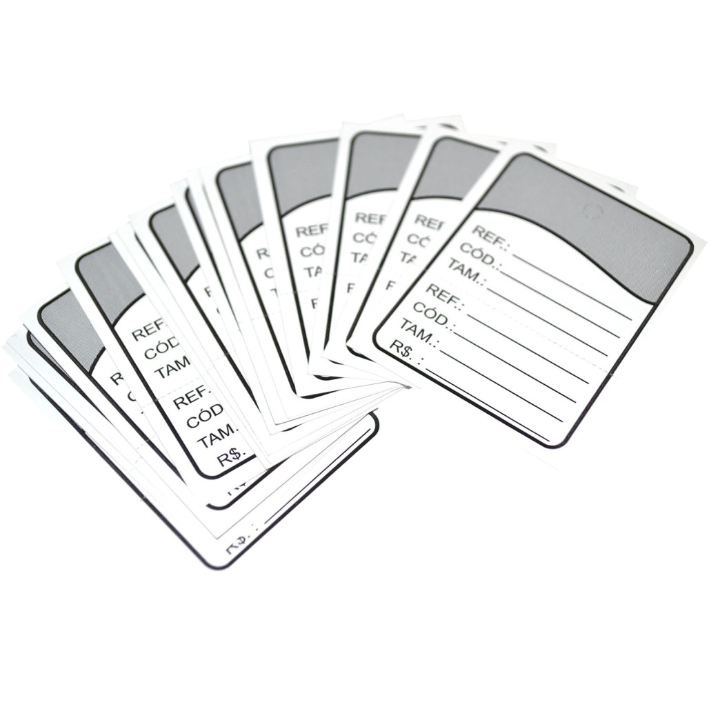 Tag 38 x 50 mm Papel Couchê 150 g - ART-5 Cortadas B02 - 2