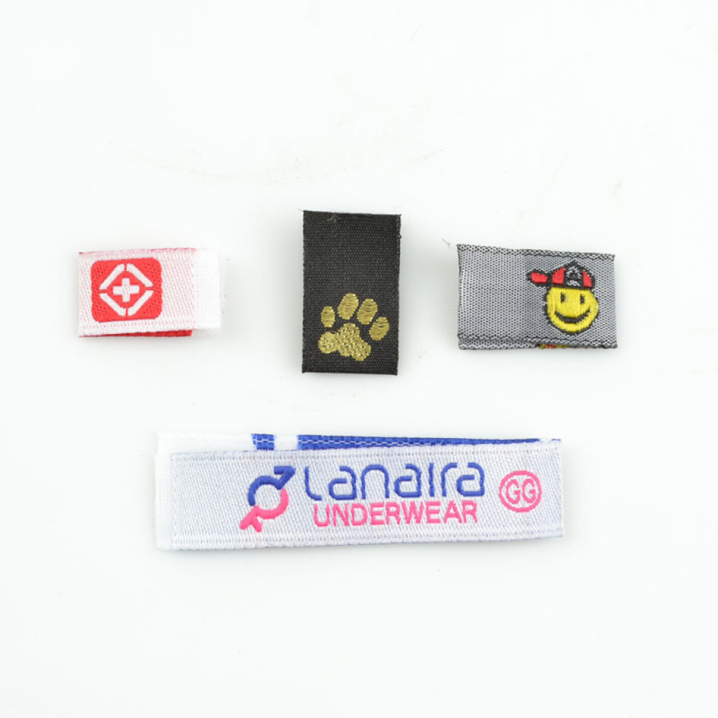 Etiqueta Bordada, 11 ou 12 mm de largura, Diversos Acabamentos, com Opções Personalizadas - 2