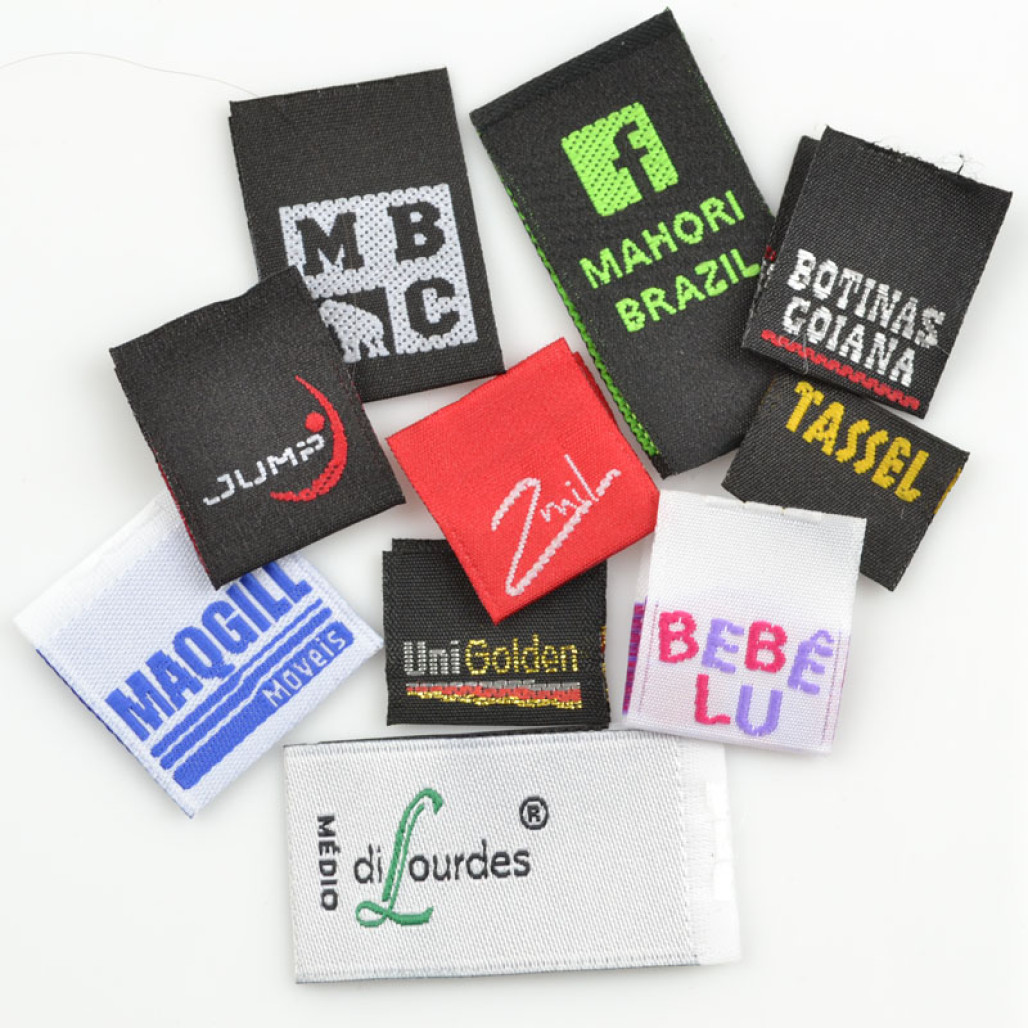 Etiqueta Bordada, 20 ou 22 mm de largura, Diversos Acabamentos, com Opções Personalizadas - 2