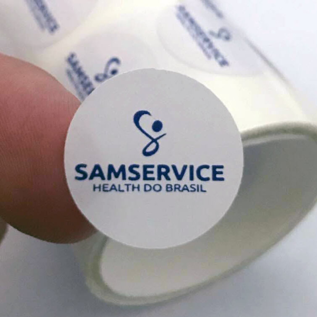 Etiquetas Adesivas Personalizadas Pequenas até 50 cm² - Qualquer Formato - 4