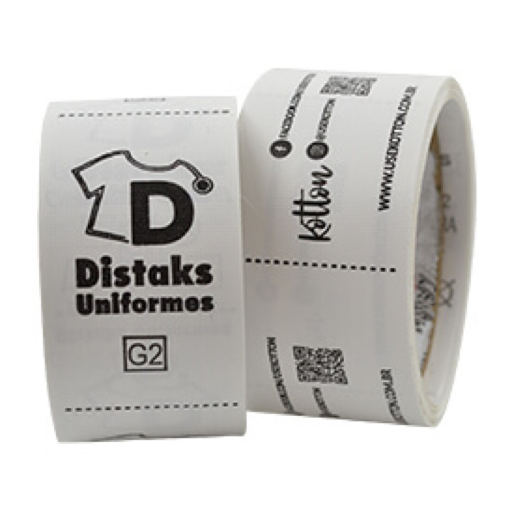Etiqueta em Nylon Emborrachado, Largura 25 ou 30 mm, com Opções Personalizadas - 2