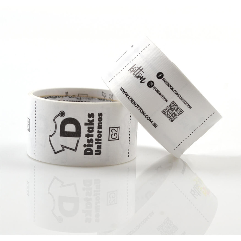 Etiqueta em Nylon Emborrachado, Largura 25 ou 30 mm, com Opções Personalizadas - 3