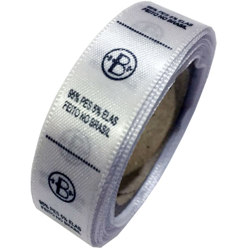 Etiquetas de Cetim, 15 mm de Largura, com Opções Personalizadas