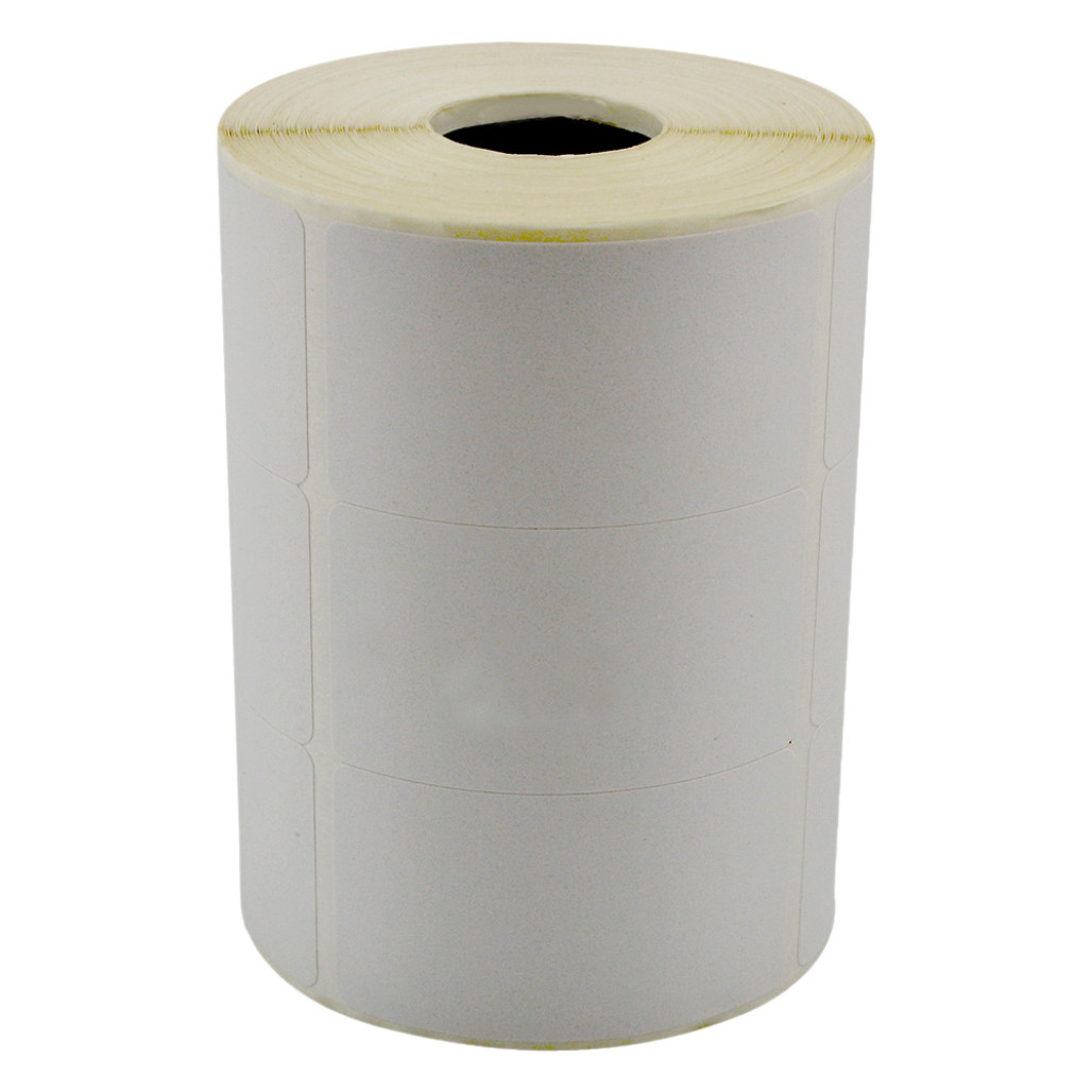 Etiqueta Adesiva BOPP Branco, 35 x 65 mm x 3 colunas, para Impressoras Térmicas - 4