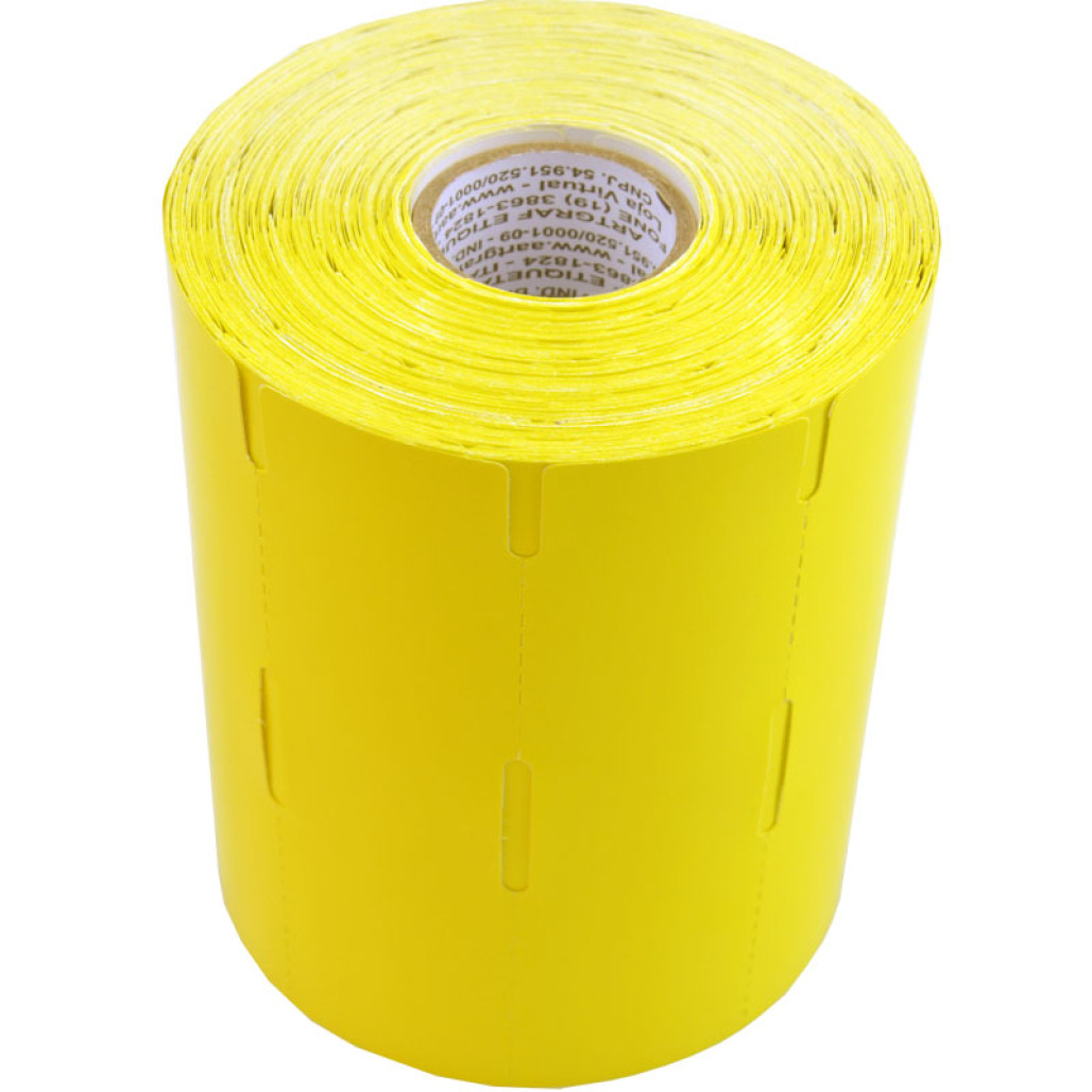 Etiqueta de Gôndola 110 x 30 mm Papel Couchê ADESIVO ou NÃO para Impressoras Térmicas - 4