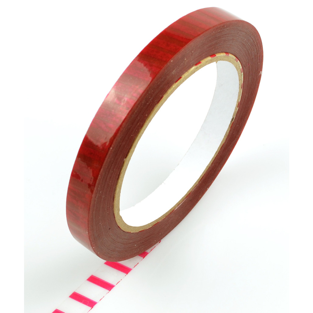 Fita Adesiva Zebrada 12 mm x 100 m com Cola Extra Forte - 5