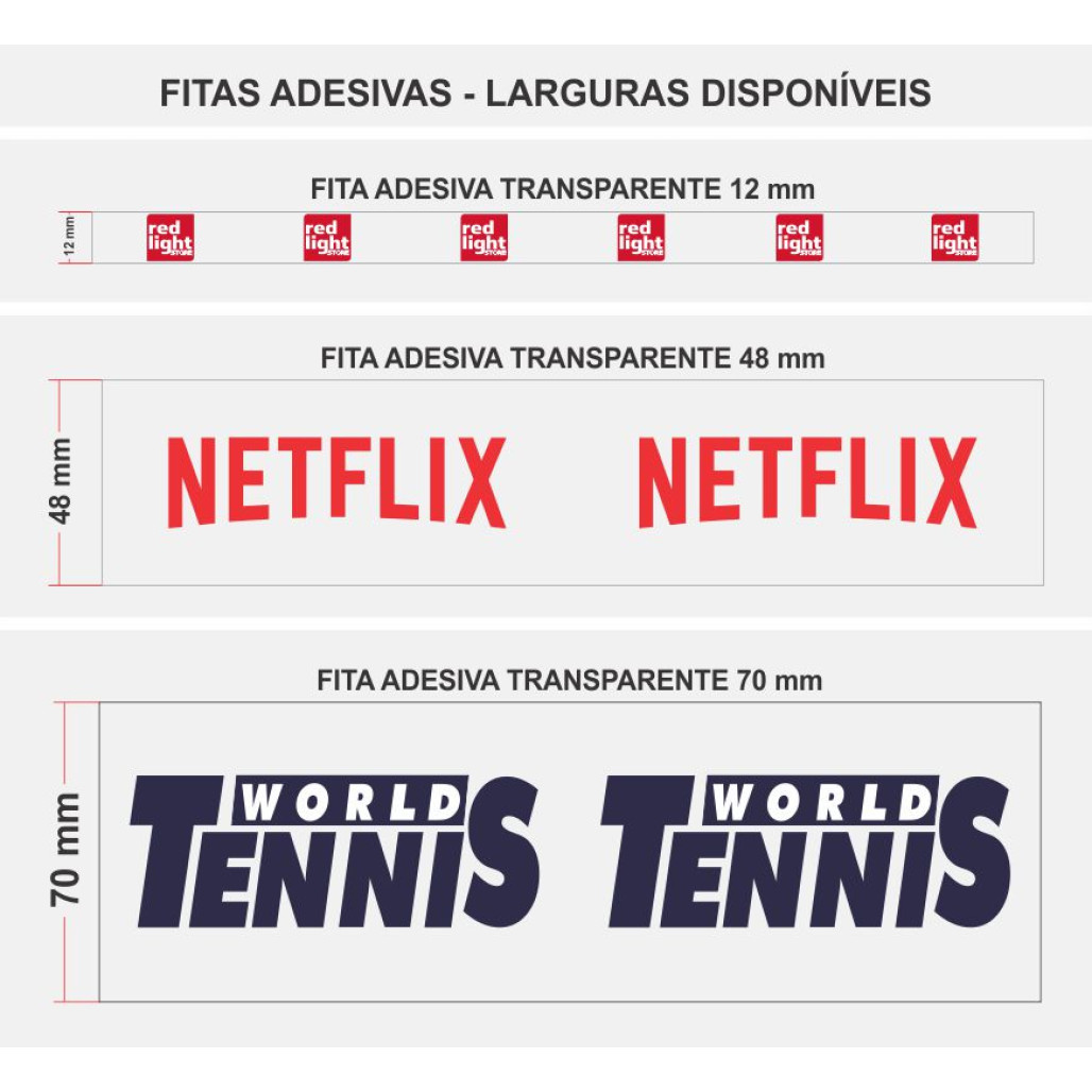 Fita Adesiva Transparente 48 mm x  100 m com sua Logomarca - 5