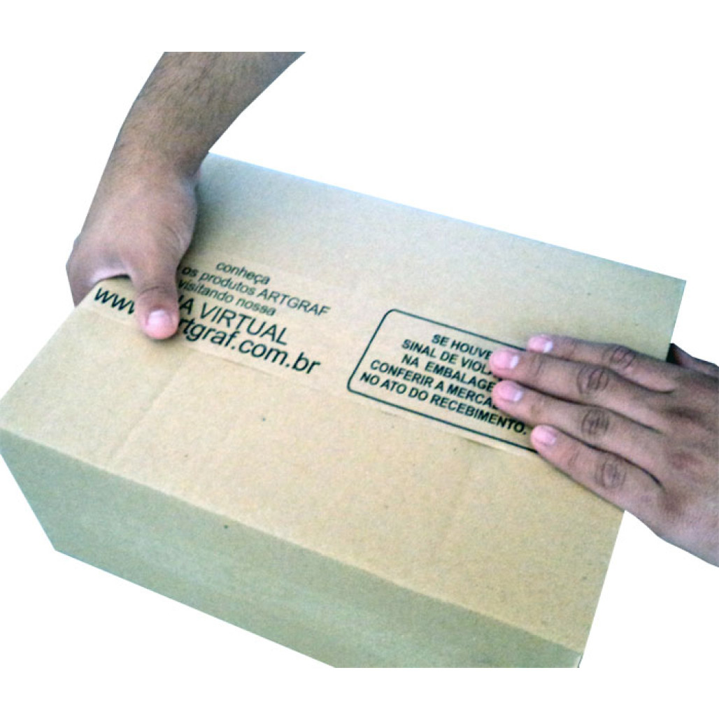 Fita Gomada, 70 mm de Largura, Com ou Sem Reforço, Impressão Padrão - 4