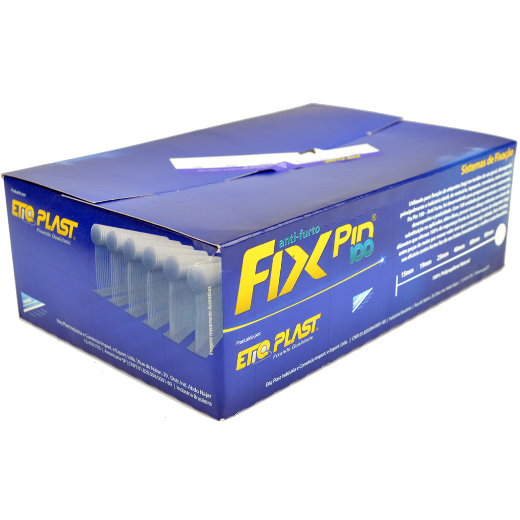 Fix Pin 100 Anti Furto Etiqplast Normal - 4