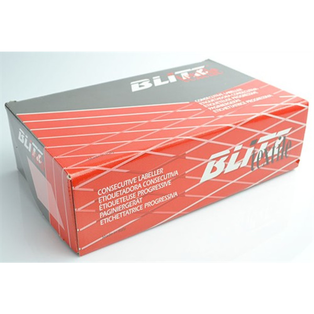 Etiquetadora Open Blitz Textile 2253 - 1 linha - 8 dígitos - Sequencial - 5