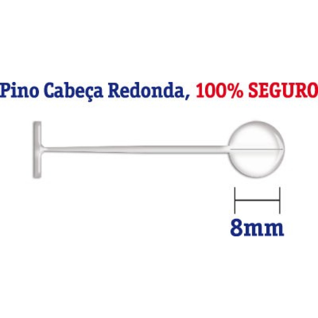 Fix Pin 100 Anti Furto Etiqplast Normal - 5