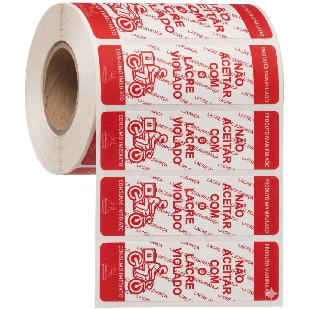 Lacre de Segurança para Delivery - 2