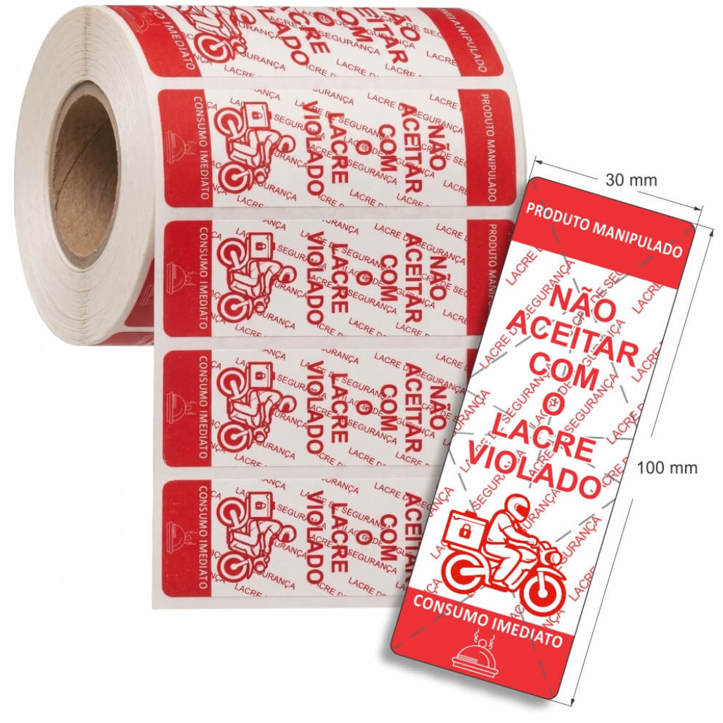 Lacre de Segurança para Delivery