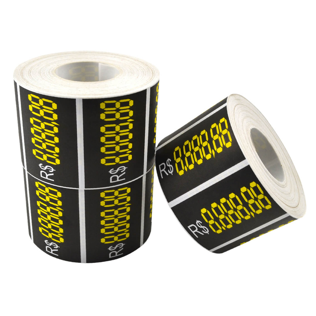 Etiqueta Adesiva 65 x 48 mm - Marca Preço - 2