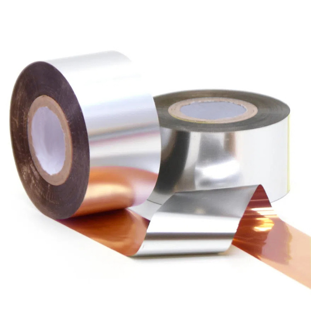 Ribbon Misto Ouro, Prata, Cobre (Metálicos), Preto ou Branco para Fitas de Cetim - 7