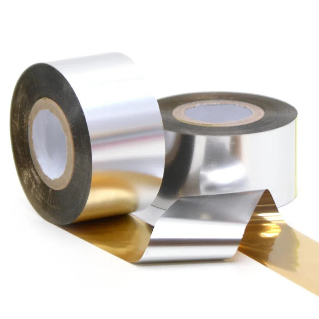 Ribbon Misto Ouro, Prata, Cobre (Metálicos), Preto ou Branco para Fitas de Cetim - 5