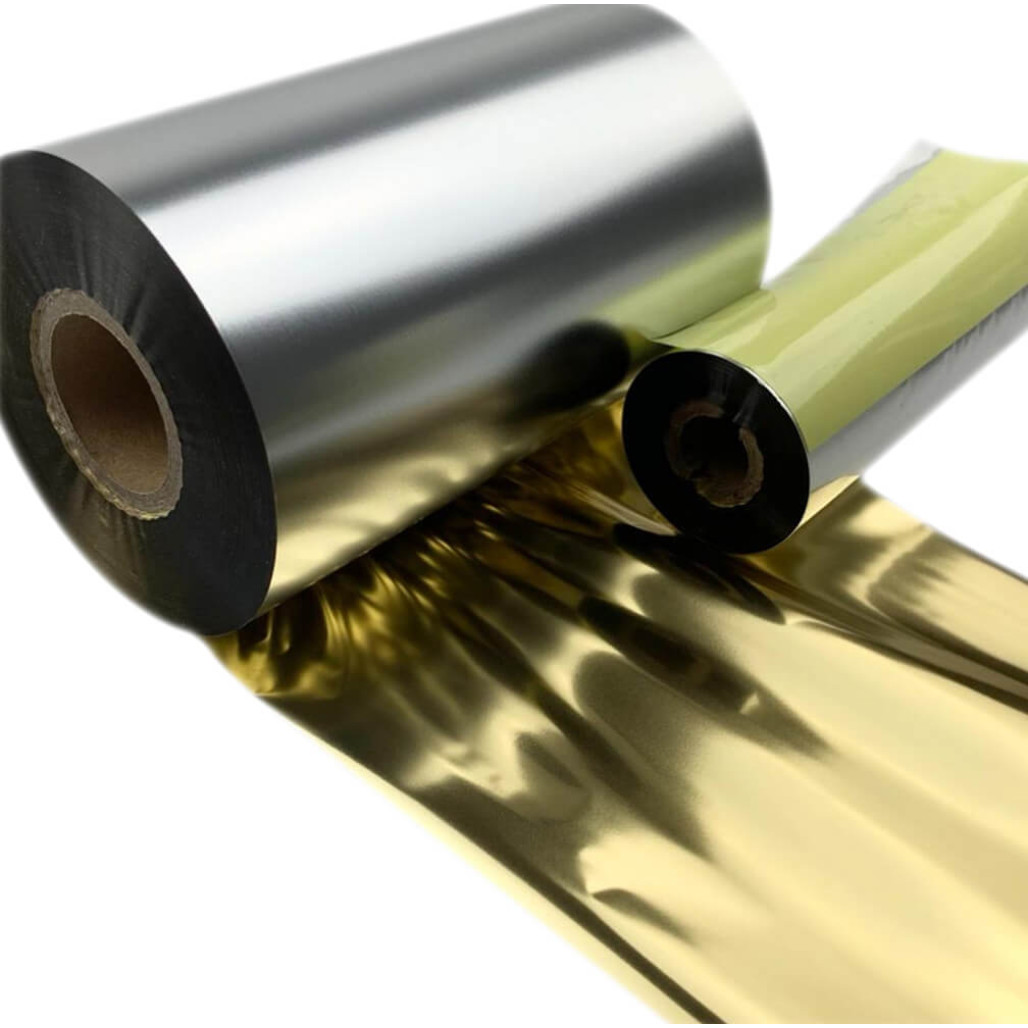 Ribbon Misto Ouro, Prata, Cobre (Metálicos), Preto ou Branco para Fitas de Cetim