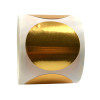 Etiqueta Adesiva Ouro ou Prata Metalizada 25 mm - 2