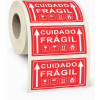 Etiqueta Adesiva Cuidado Frágil 100 x 50 mm - 2