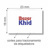 Etiqueta Adesiva MX 2316, 23 x 16 mm para Etiquetadoras, com Opções Personalizadas - 2