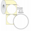 Etiqueta Adesiva em Papel Térmico Redonda, 34 mm x 1 coluna, para Impressoras Térmicas Diretas - 2
