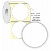 Etiqueta Adesiva em Papel Térmico Redonda, 50 mm x 1 coluna, para Impressoras Térmicas Diretas - 1