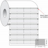 Etiquetas Adesivas BOPP Transparente, 23 x 16 mm x 4 colunas, para Impressoras Térmicas - 1