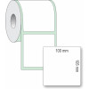 Etiqueta Adesiva Couchê 100 x 105 mm x 1 Coluna para Impressoras Térmicas - 1