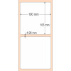 Etiqueta Adesiva BOPP Branco, 100 x 105 mm x 1 coluna, para Impressoras Térmicas - 2