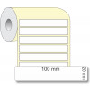 Etiqueta Adesiva em Papel Térmico, 100 x 20 mm x 1 coluna, para Impressoras Térmicas Diretas - 2