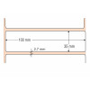 Etiqueta Adesiva BOPP Branco, 100 x 35 mm x 1 coluna, para Impressoras Térmicas - 3