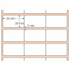 Etiqueta Adesiva BOPP Branco, 35 x 20 mm x 3 colunas, para Impressoras Térmicas - 3