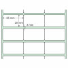 Etiqueta Adesiva Couchê, 35 x 20 mm x 3 colunas, para Impressoras Térmicas - 3