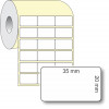 Etiqueta Adesiva em Papel Térmico, 35 x 20 mm x 3 colunas, para Impressoras Térmicas Diretas - 2