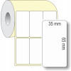 Etiqueta Adesiva em Papel Térmico, 35 x 65 mm x 3 colunas, para Impressoras Térmicas Diretas - 2