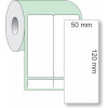 Etiqueta Adesiva Couchê, 50 x 120 mm x 2 colunas, para Impressoras Térmicas - 2