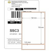 Etiqueta Adesiva BOPP Branco, 100 x 154 mm x 1 coluna, MERCADO LIVRE, para Impressoras Térmicas - 3