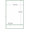 Etiqueta Adesiva Couchê, 100 x 154 mm x 1 coluna, MERCADO LIVRE, para Impressoras Térmicas - 5