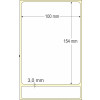 Etiqueta Adesiva em Papel Térmico, 100 x 154 mm x 1 coluna, MERCADO LIVRE, para Impressoras Térmicas Diretas - 5