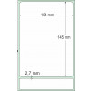 Etiqueta Adesiva Couchê, 104 x 145 mm x 1 coluna, SIGEP WEB CORREIOS,  para Impressoras Térmicas - 3