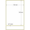 Etiqueta Adesiva em Papel Térmico, 104 x 145 mm x 1 coluna, SIGEP WEB CORREIOS, para Impressoras Térmicas Diretas - 4