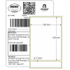 Etiqueta Adesiva em Papel Térmico, 104 x 145 mm x 1 coluna, SIGEP WEB CORREIOS, para Impressoras Térmicas Diretas - 3