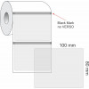 Etiquetas Adesivas BOPP Transparente, 100 x 80 mm x 1 coluna, para Impressoras Térmicas - 1