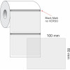 Etiquetas Adesivas BOPP Transparente, 100 x 80 mm x 1 coluna, para Impressoras Térmicas - 1