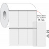 Etiquetas Adesivas BOPP Transparente, 35 x 65 mm x 3 colunas, para Impressoras Térmicas - 1