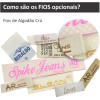 Etiqueta Bordada, 25 ou 28 mm de largura, Diversos Acabamentos, com Opções Personalizadas - 7
