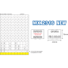 Etiquetadora FIXXAR MX 2316 NEW - 2 linhas - 10 dígitos em cada - 5