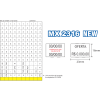 Etiquetadora FIXXAR MX 2316 NEW - 2 linhas - 10 dígitos em cada - 5