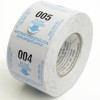 Senhas Numeradas, 3 dígitos, papel 70 g - 4