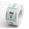 Senhas Numeradas, 3 dígitos, papel 70 g - 6